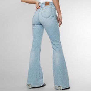 LEE Bondi Beach Distressed Flare Bell Bottom Jeans